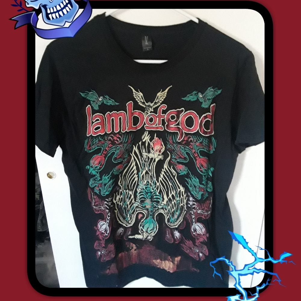 ⚡ Lamb of God "Ashes of the Wake" Shirt Size S⚡